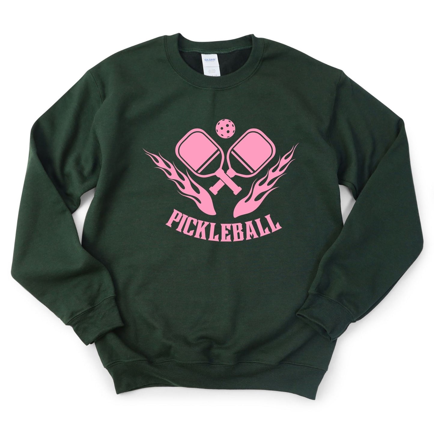 Pickleball Flames Sweatshirt